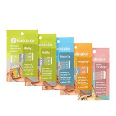 Tooktake 5-pack Dosage Reminder Labels