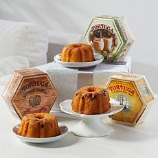 Tortuga 6-pack Holiday Trio Rum Cakes - Ships 11/5