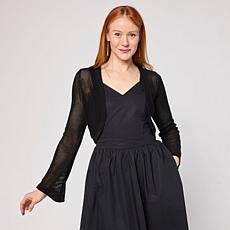 Tower Hill by Christie Brinkley Crochet Knit Bolero