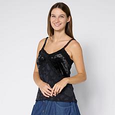 Tower Hill by Christie Brinkley Mixed Media Lace Cami