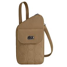 Travelon Anti-Theft Runways Slim Asymetric Crossbody Bag