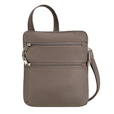 Travelon Classic Anti-Theft Slim Double Zip Crossbody