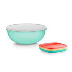Tupperware® Fix-n-Mix Bowl with Set of 4 Plates