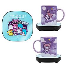 Uncanny Brands Kuromi Coffee Mug with Electric Mug Warmer
