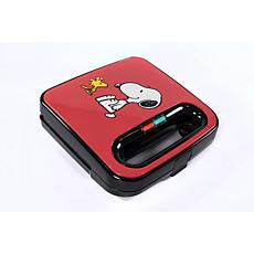 Uncanny Brands Peanuts Grilled Cheese Maker with Snoopy & Woodstock