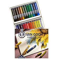 Van Gogh Superfine Oil Pastels Sets Assorted Set of 24