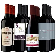 Vintage Wine Estates Red Wine Lovers Assortment 12-Bottle Set