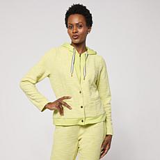 VIVICA A. FOX Collection Scuba Knit Boucle Jacket