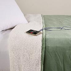 W&C Plush Heated Blanket Twin