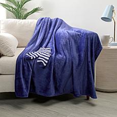 Warm & Cozy Plush Throw & Sock Set