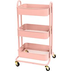 We R Makers A La Cart Storage Cart With Handles, Pink