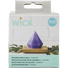 We R Wick Candle Mold - Diamond
