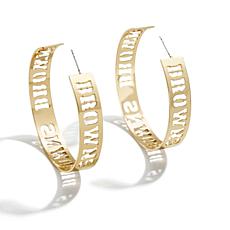 WEAR by Erin Andrews x Baublebar Gold Cleveland Browns Large Cutout...