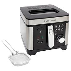 West Bend 2qt Electric Deep Fryer with Strainer 