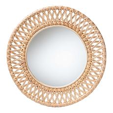 Wholesale Interiors bali and pari Burris Rattan Wall Mirror