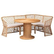 Wholesale Interiors bali and pari Ellard Rattan Dining Set