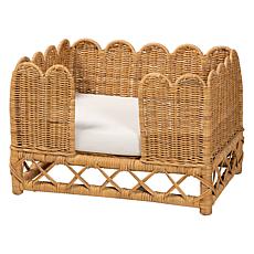 Wholesale Interiors bali and pari Palm Bohemian Rattan Pet Bed