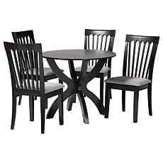 Wholesale Interiors Baxton Studio Bailey Grey Dining Set
