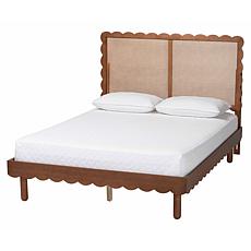 Wholesale Interiors Baxton Studio Orianthe Platform Bed with Headboard