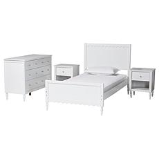 Wholesale Interiors Baxton Studio Roni White Full Bedroom Set