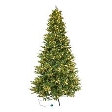 Winter Lane 8.5' Pre-Lit Majestic Fir Artificial Christmas Tree