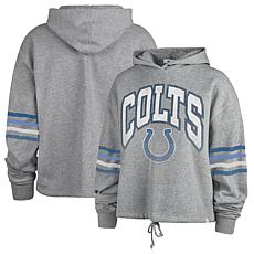 Women's '47 Heather Gray Indianapolis Colts Upland Bennett Pullover...