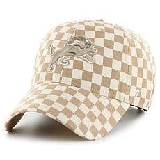 Women's '47 Tan Detroit Lions Vibe Check Clean Up Adjustable Hat