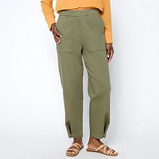 WynneDenim Washed Twill Pant