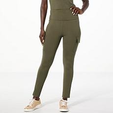 WynneLayers 360stretch Ponte Cargo Legging