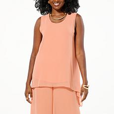 WynneLayers Chiffon Overlay Tank