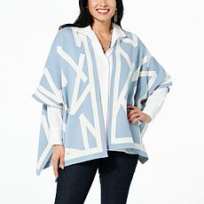 WynneLayers SoftKNIT Logo Patterned Topper