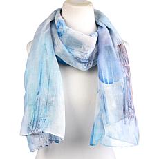 WynneLayers Watercolor Print Scarf