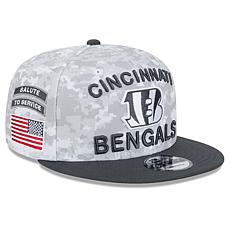 Youth New Era White/Graphite Cincinnati Bengals 2024 Salute To Serv...