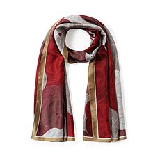 Youzey The Rosalie Satin Faux Silk Lightweight Scarf