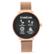 Bebe Adult Female Silver-Tone Smart Watch - Rose-Gold