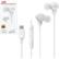 JVC USBC Wired HiRed Earbuds Headphones White