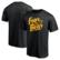 Men's Fanatics Black Boston Bruins Hometown Collection Push Ahead T...