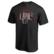 Men's Fanatics Black Calgary Flames Arch Smoke T-Shirt