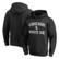 Men's Fanatics Black Chicago White Sox Heart & Soul Fitted Pullover...