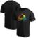 Men's Fanatics Black Colorado Avalanche Team Pride Logo T-Shirt
