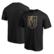 Men's Fanatics  Black Vegas Golden Knights Primary Logo T-Shirt