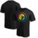 Men's Fanatics Black Winnipeg Jets Team Pride Logo T-Shirt