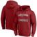 Men's Fanatics Cardinal Arizona Cardinals Victory Arch Team Fitted ...