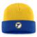 Men's Fanatics  Gold/Blue St. Louis Blues Heritage Vintage Cuffed K...