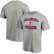 Men's Fanatics Heather Gray Philadelphia Phillies Heart & Soul T-Shirt