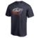 Men's Fanatics Navy Columbus Blue Jackets Gradient Logo T-Shirt