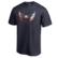 Men's Fanatics Navy Washington Capitals Gradient Logo T-Shirt