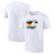 Men's Fanatics White Calgary Flames Team Pride Logo T-Shirt