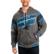 Men's G-III Sports by Carl Banks Gray/Black Carolina Panthers Extre...