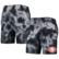 Men's New Era Black San Francisco 49ers Tie-Dye Shorts